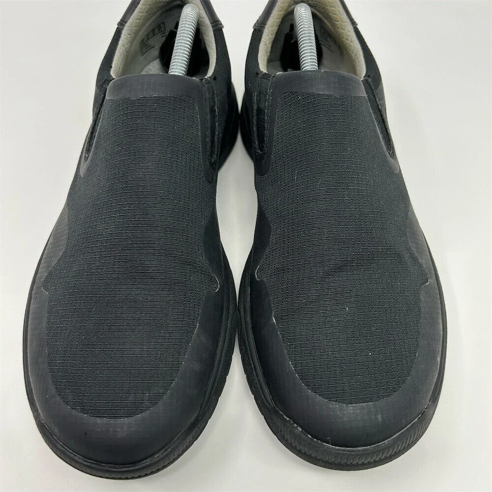 Clarks Cloudsteppers Votta Free Men's Slip-On Comfort Loafers Black Size 10